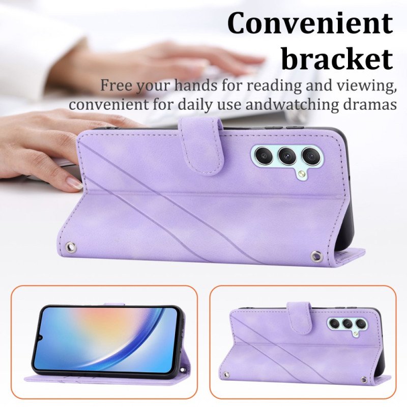 Fodral Samsung Galaxy S25 5g Randig Snodd