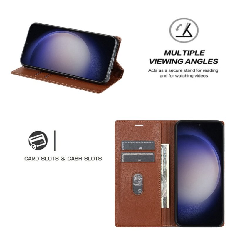 Folio-fodral Samsung Galaxy S25 5g Magnetisk Stängning