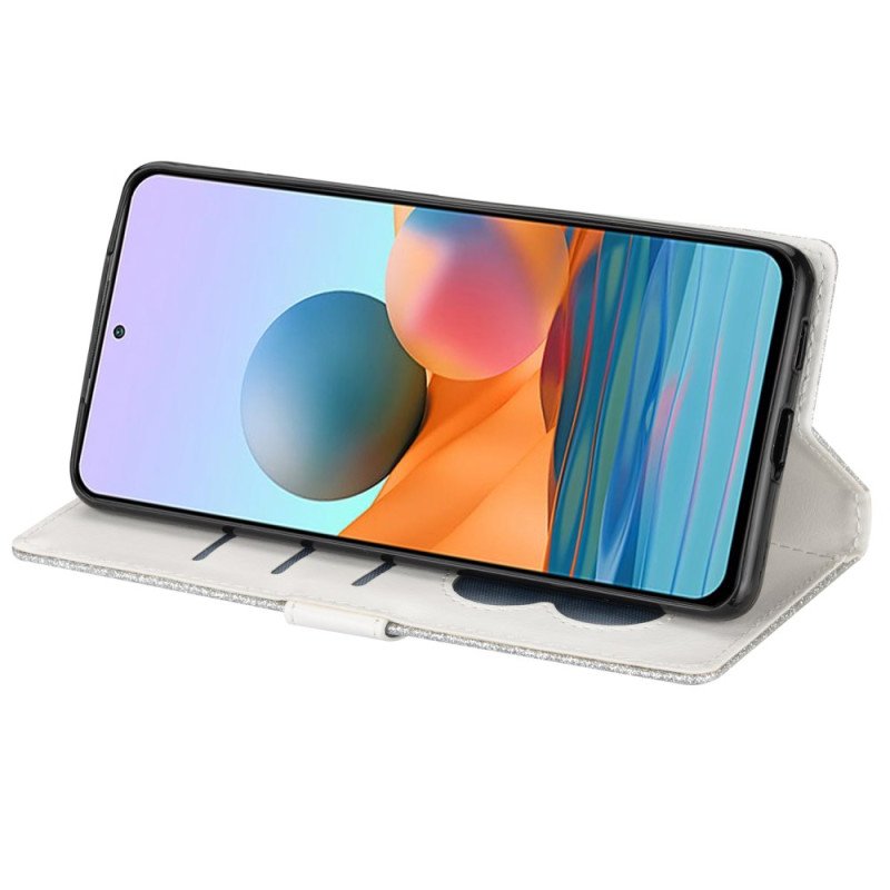 Läderfodral Samsung Galaxy S25 5g Telefonfodral Myntbörs Med Paljett