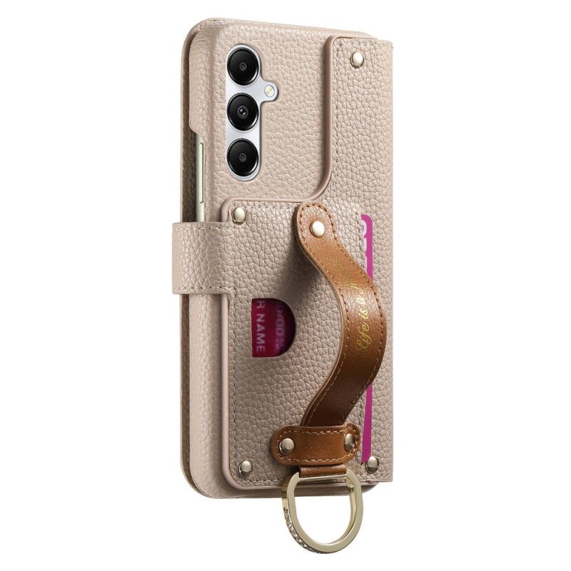 Läderfodral Samsung Galaxy S25 5g Telefonfodral Rfid-blockering I Konstläder