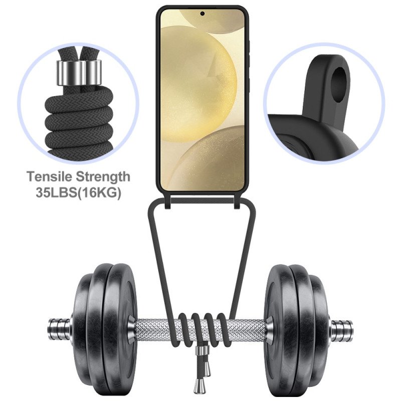 Skal För Samsung Galaxy S25 5g Flytande Silikon