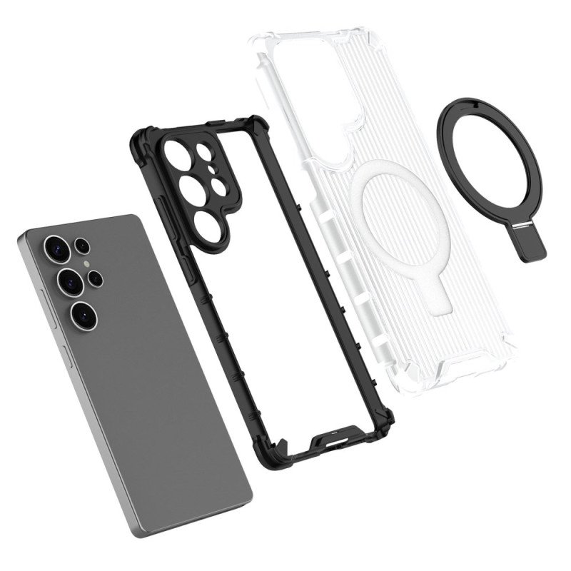 Skal För Samsung Galaxy S25 5g Magsafe-kompatibel Genomskinlig