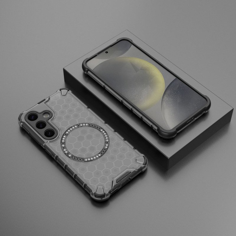 Skal För Samsung Galaxy S25 5g Magsafe-kompatibel Honungskaka