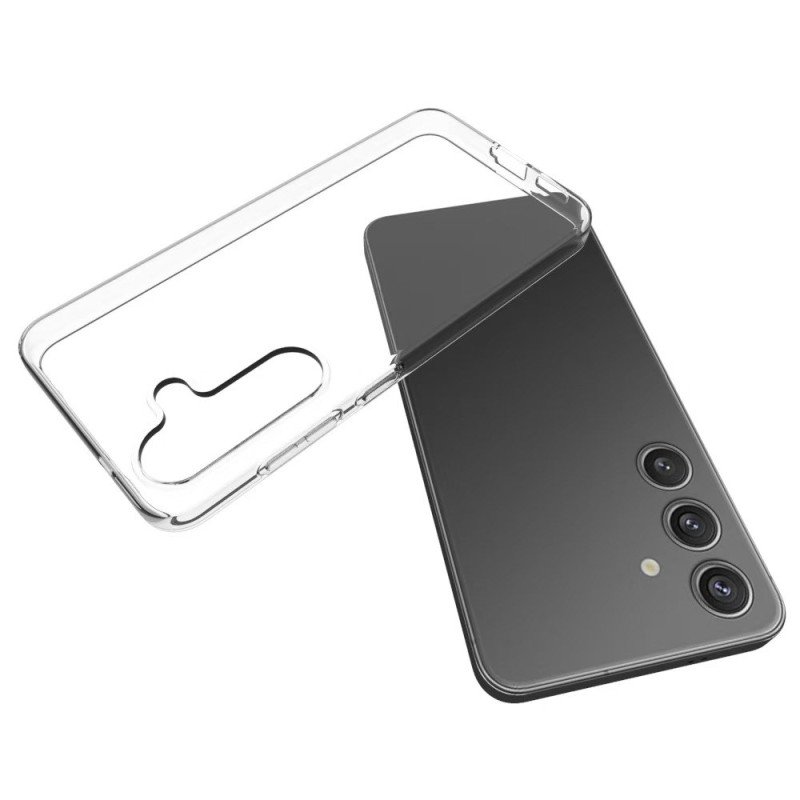 Skal Samsung Galaxy S25 5g Anti-fingeravtrycksskyddande Transparent