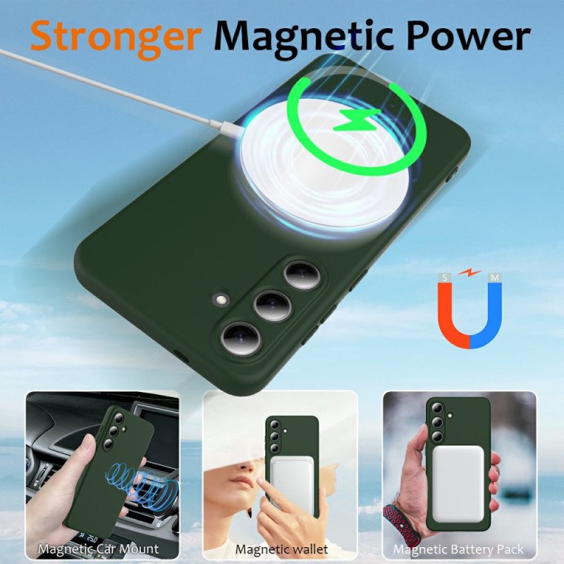 Skal Samsung Galaxy S25 5g Magsafe-kompatibel Med Rem