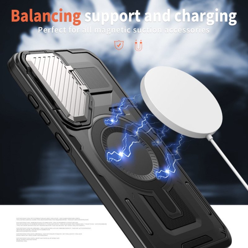 Skal Samsung Galaxy S25 5g Magsafe Kompatibelt Fäste Och Linsskydd