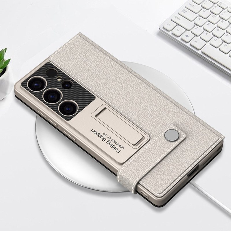 Skal Samsung Galaxy S25 5g Premium Korthållare Och Stativ