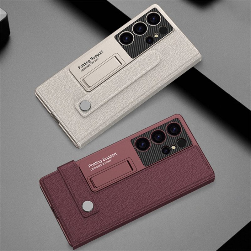 Skal Samsung Galaxy S25 5g Premium Korthållare Och Stativ