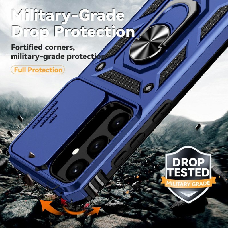 Skal Samsung Galaxy S25 5g Ringhållare Och Linsskydd