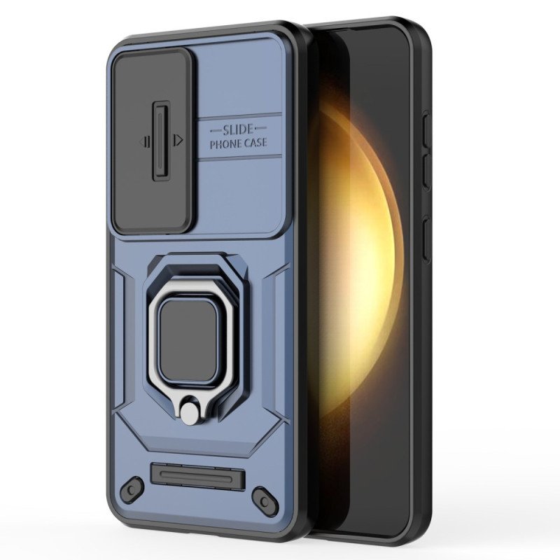 Skal Samsung Galaxy S25 5g Slitstarkt Ringfodral Med Kameraskydd