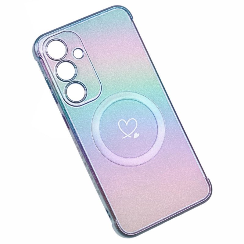 Skal Samsung Galaxy S25 5g Telefonfodral Magnetisk Hjärta