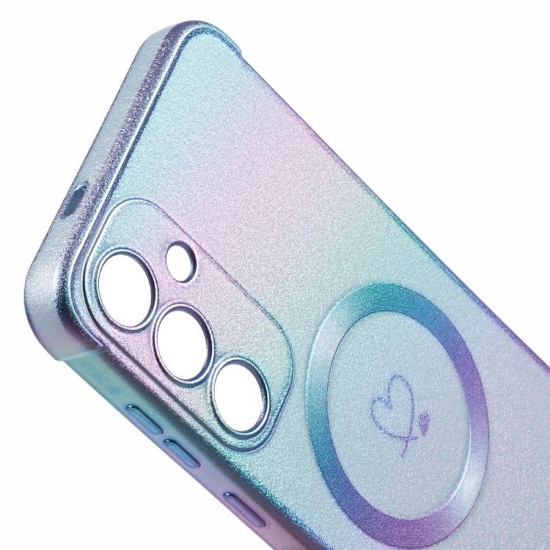 Skal Samsung Galaxy S25 5g Telefonfodral Magnetisk Hjärta