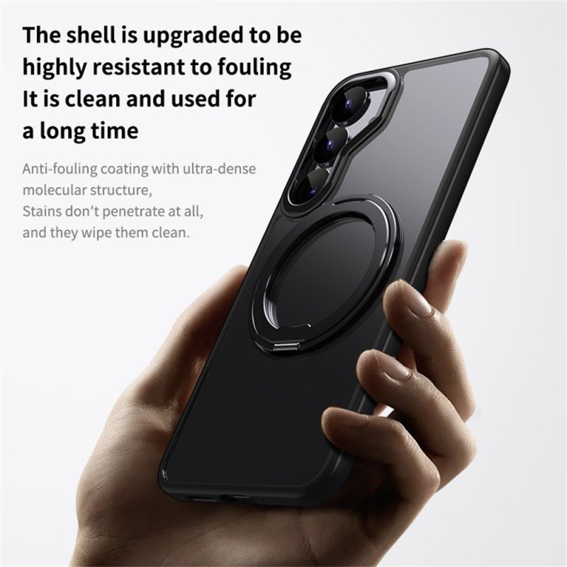 Skal Samsung Galaxy S25 5g Telefonfodral Magsafe-kompatibel Enkel Med Stativ