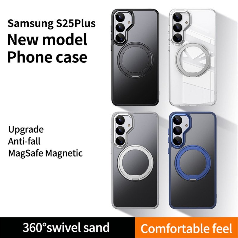 Skal Samsung Galaxy S25 5g Telefonfodral Magsafe-kompatibel Enkel Med Stativ
