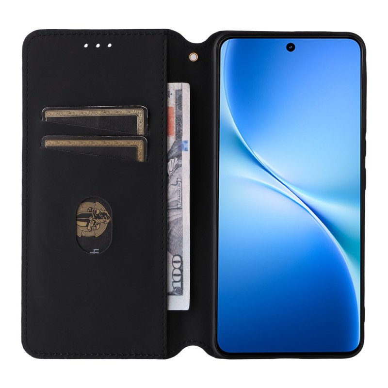 Folio-fodral Vivo V60 Lite Diamantmönster