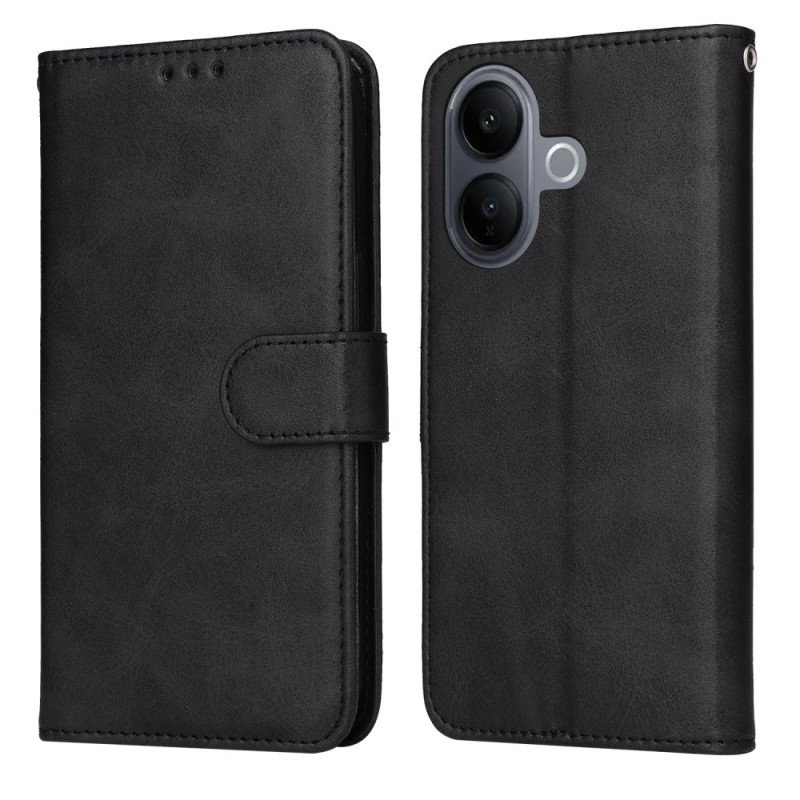 Läderfodral Vivo V60 Lite Telefonfodral Lädereffekt