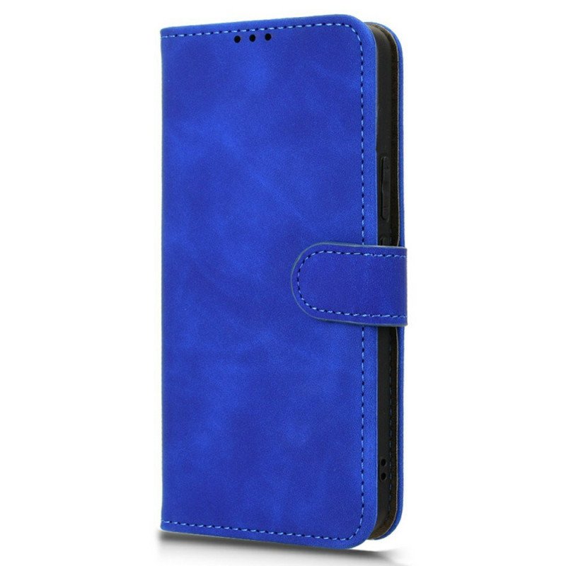 Läderfodral Vivo V60 Lite Telefonfodral Mockaeffekt