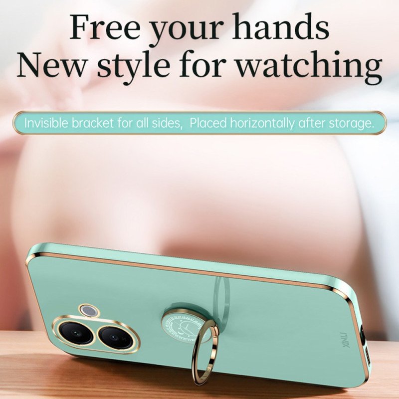 Skal För Vivo V60 Lite Xinli Ringhållare