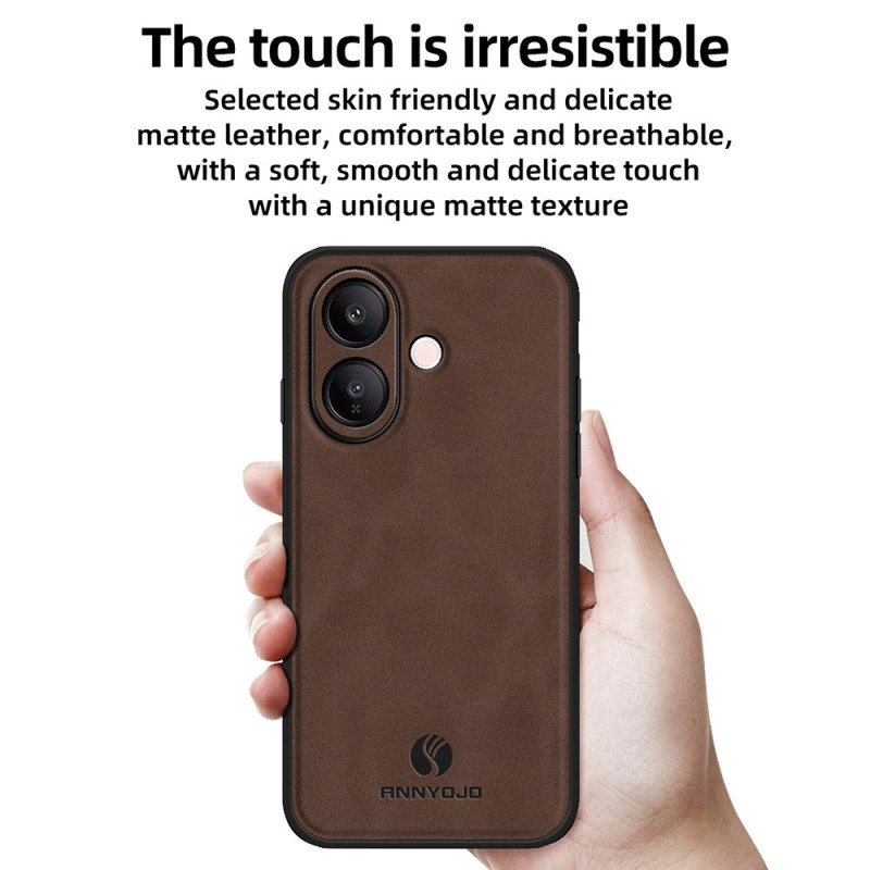 Skal Vivo V60 Lite Förstärkt Lädereffekt