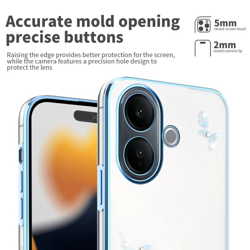 Skal Vivo V60 Lite Strass Och Eviga Blommor