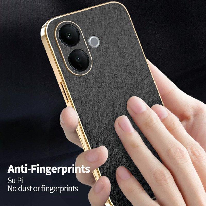 Skal Vivo V60 Lite Telefonfodral Sidenstruktur