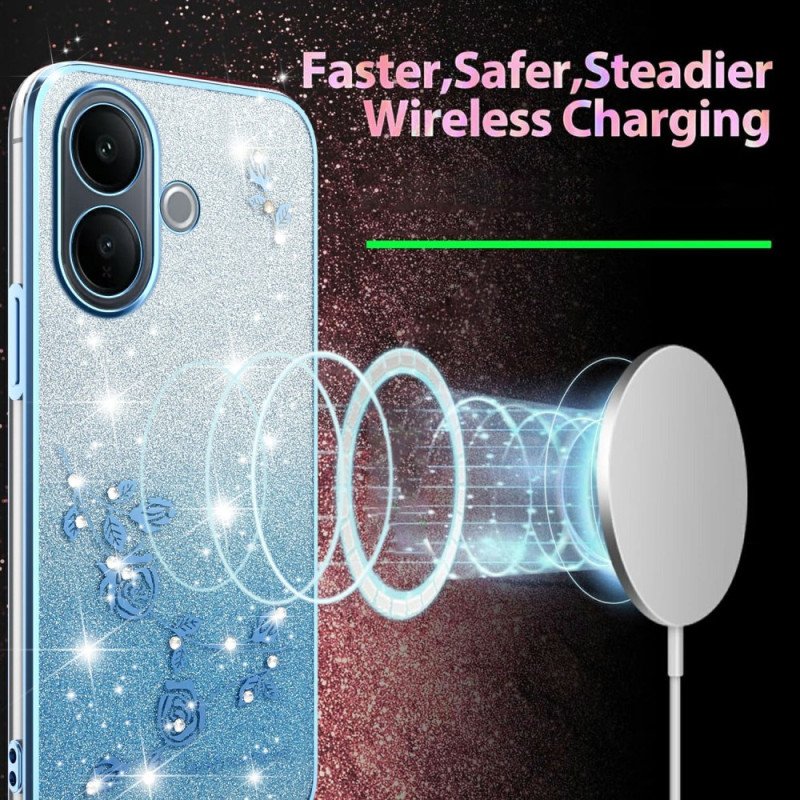 Skal Vivo V60 Lite Tonade Paljetter