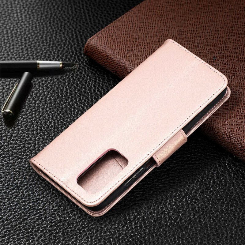 Fodral Xiaomi Mi 10T / 10T Pro Med Kedjar Fjärilar Tryckt Strappy