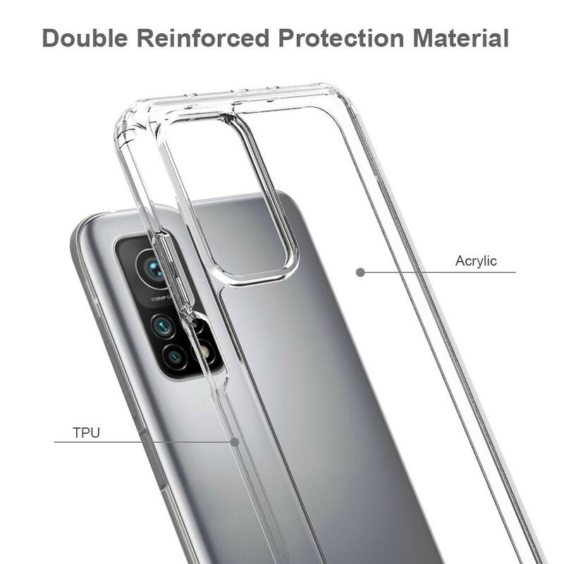 Mobilskal Xiaomi Mi 10T / 10T Pro Transparent Hybrid