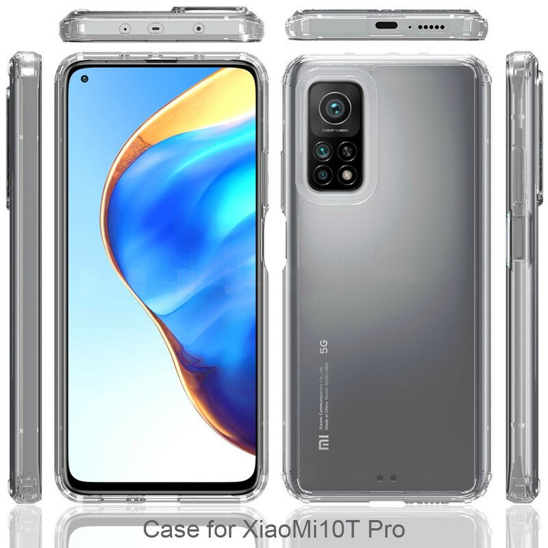 Mobilskal Xiaomi Mi 10T / 10T Pro Transparent Hybrid