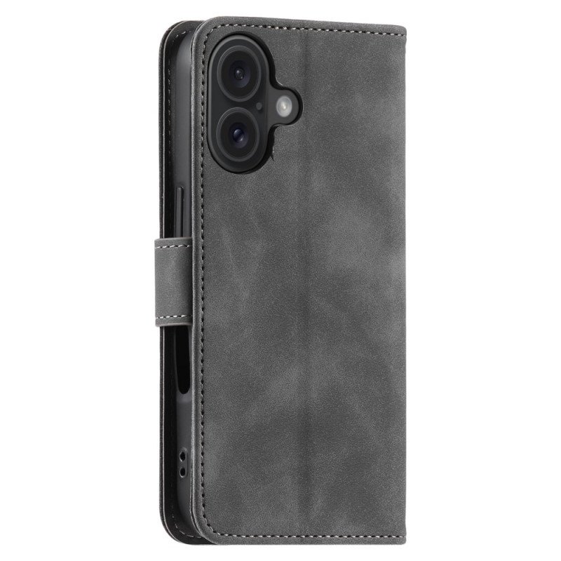 Skyddsfodral iPhone 16 Plus Tvåfärgad Plånbok