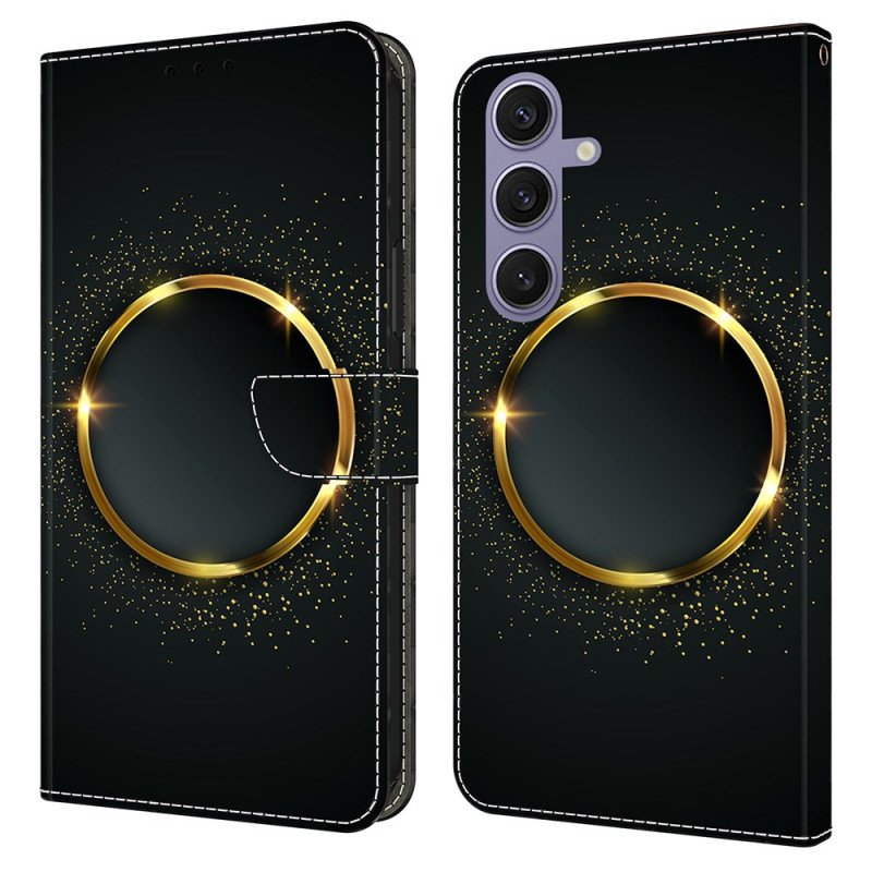 Fodral För Samsung Galaxy S25 Plus 5g Guldcirkel