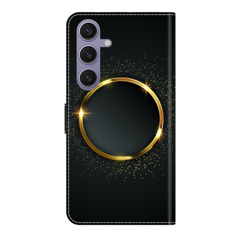 Fodral För Samsung Galaxy S25 Plus 5g Guldcirkel
