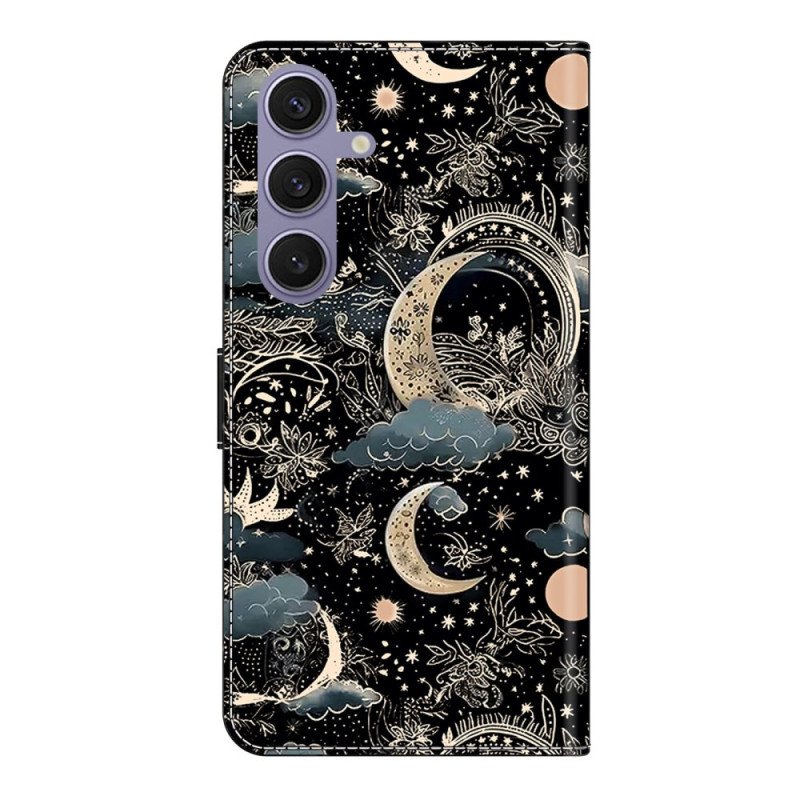 Fodral För Samsung Galaxy S25 Plus 5g Månmönster