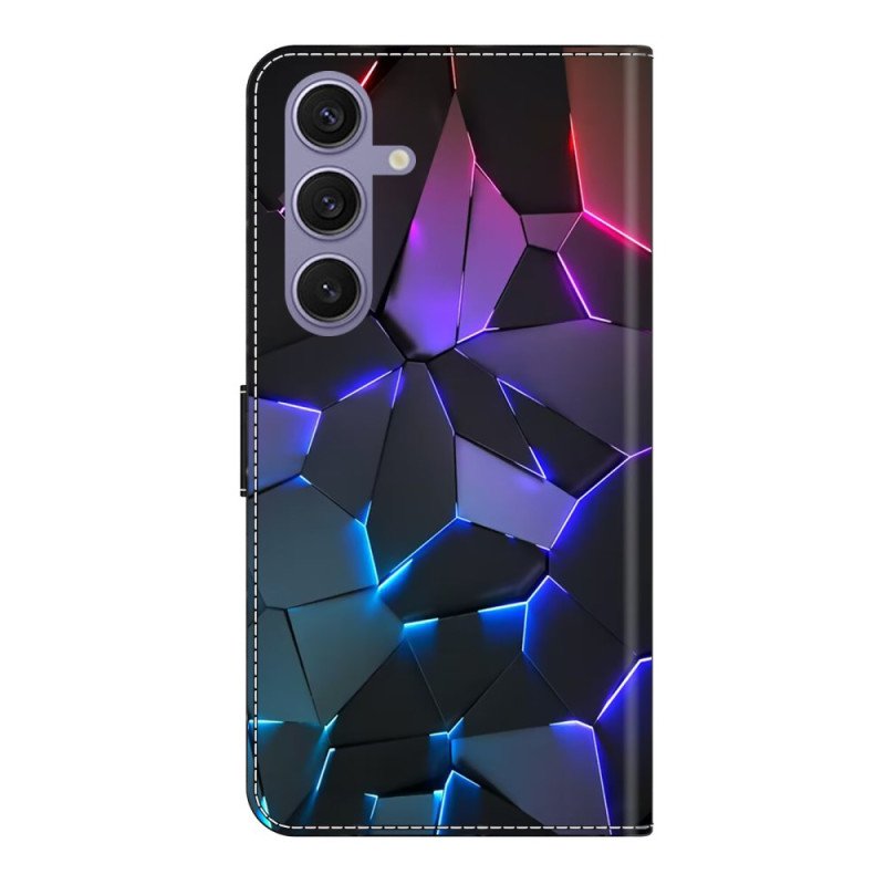 Fodral Samsung Galaxy S25 Plus 5g Blå Sprickor