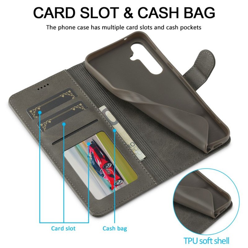 Läderfodral Samsung Galaxy S25 Plus 5g Telefonfodral Lcimeeke