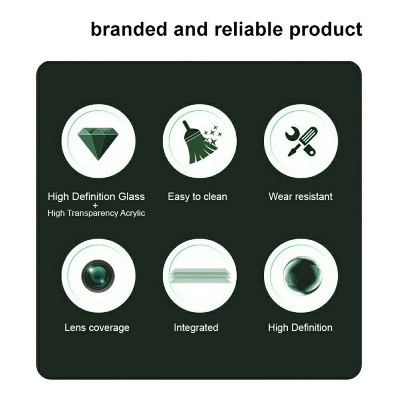 Linsskydd I Härdat Glas För Samsung Galaxy S25 Plus 5g