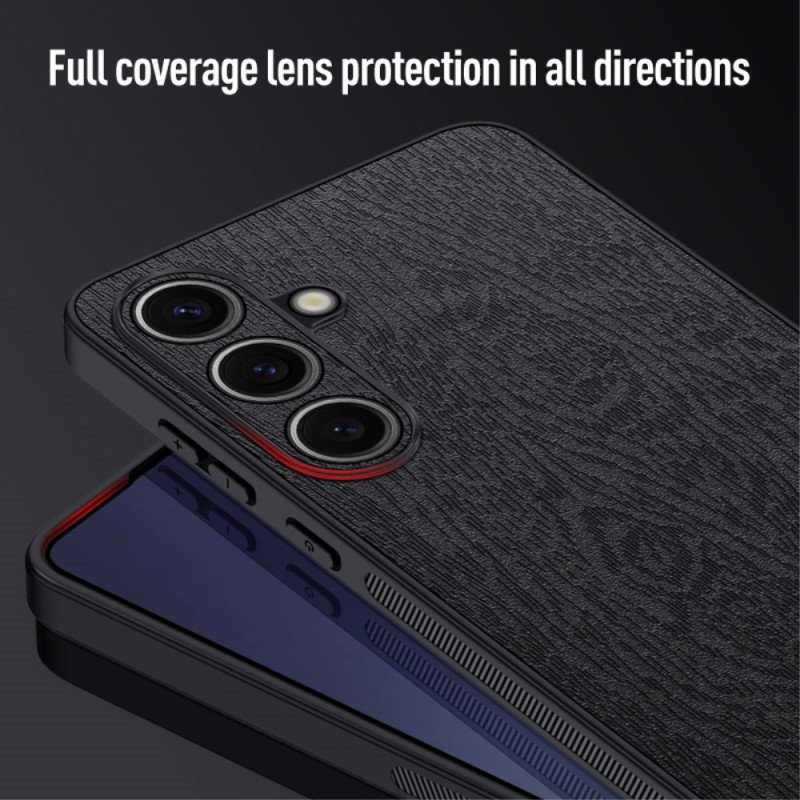 Skal För Samsung Galaxy S25 Plus 5g Läderstil