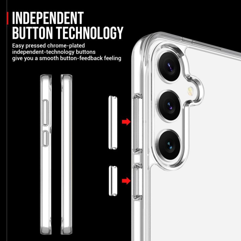 Skal Samsung Galaxy S25 Plus 5g Genomskinlig
