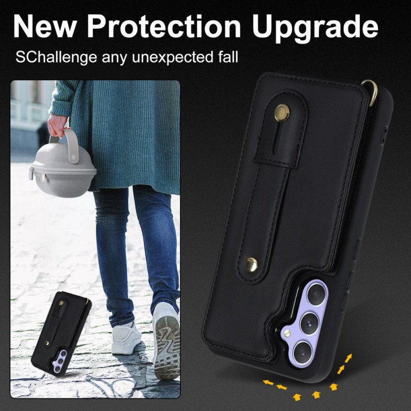 Skal Samsung Galaxy S25 Plus 5g Korthållare Och Rem