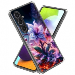 Skal Samsung Galaxy S25 Plus 5g Lila Blommor