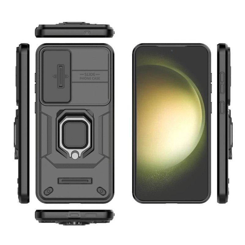 Skal Samsung Galaxy S25 Plus 5g Slitstark Ring Med Linsskydd