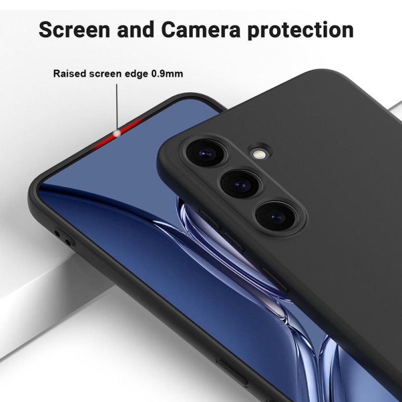 Skal Samsung Galaxy S25 Plus 5g Telefonfodral Flytande Silikon Med Rem