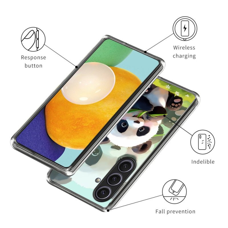 Skal Samsung Galaxy S25 Plus 5g Telefonfodral Panda
