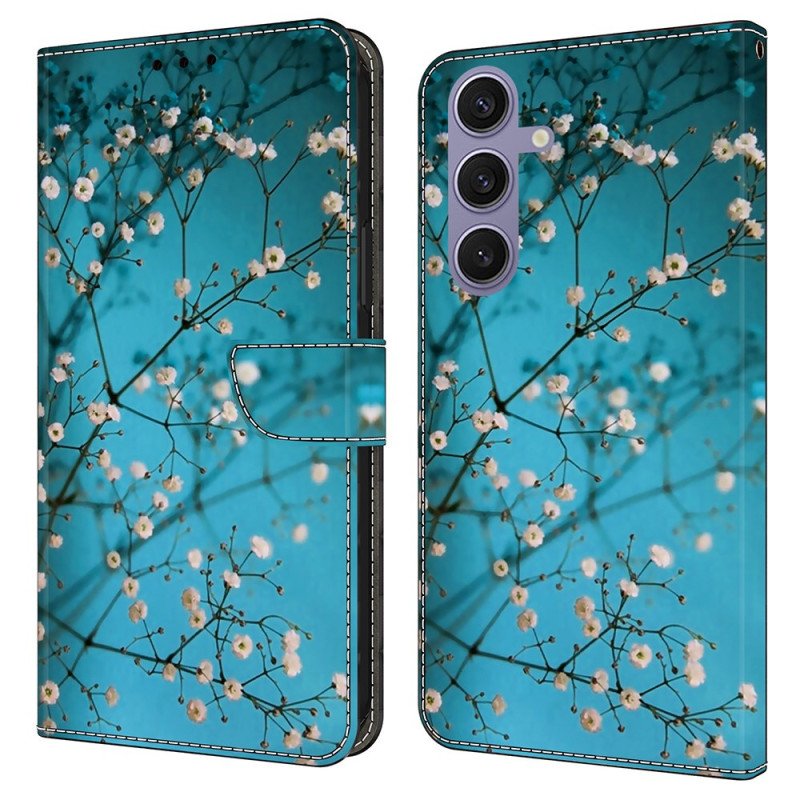 Skyddsfodral Samsung Galaxy S25 Plus 5g Blommande Grenar