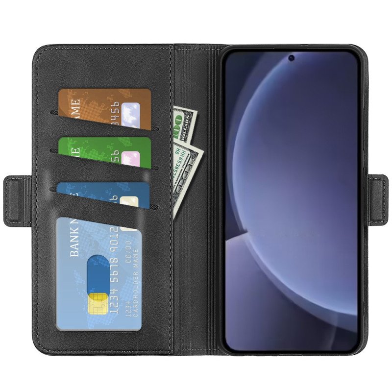 Skyddsfodral Samsung Galaxy S25 Plus 5g Dubbelspänne