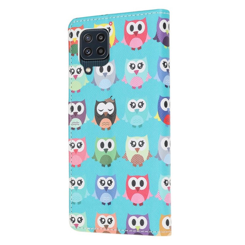 Fodral Samsung Galaxy M32 Ugglor