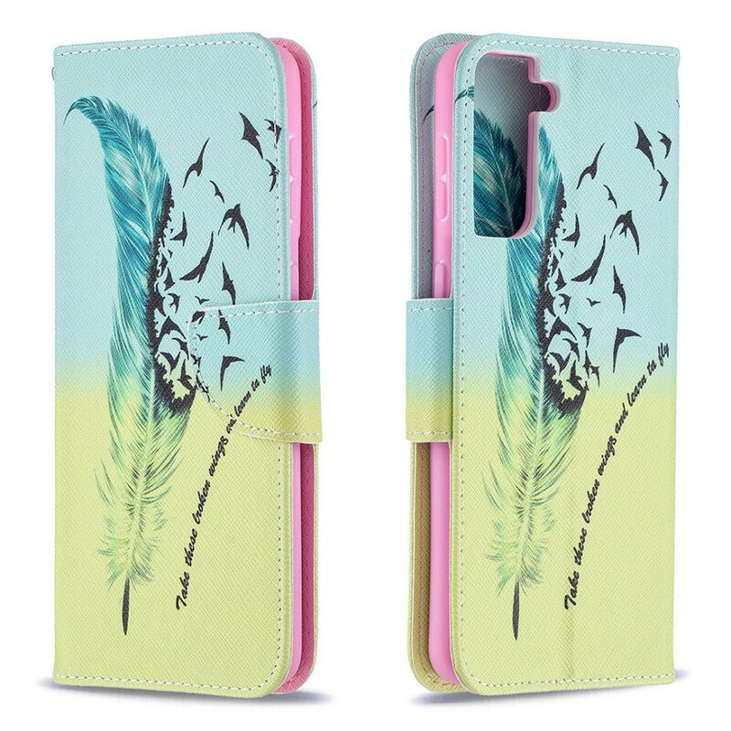 Fodral Samsung Galaxy S21 Plus 5G Lära Sig Att Flyga