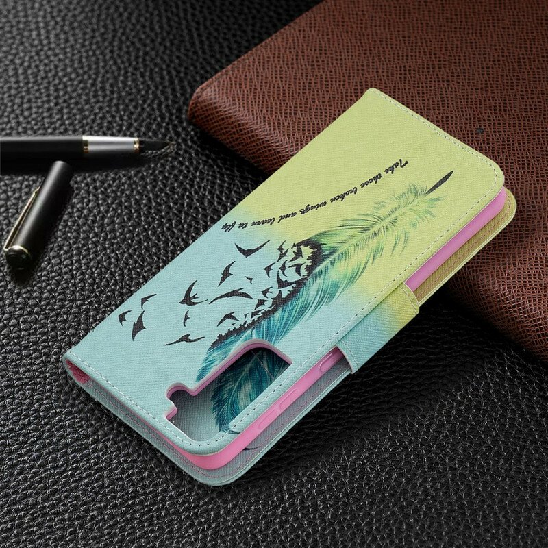 Fodral Samsung Galaxy S21 Plus 5G Lära Sig Att Flyga