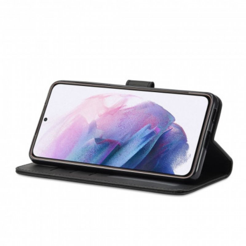 Fodral Samsung Galaxy S21 Plus 5G Lc.imeeke Lädereffekt