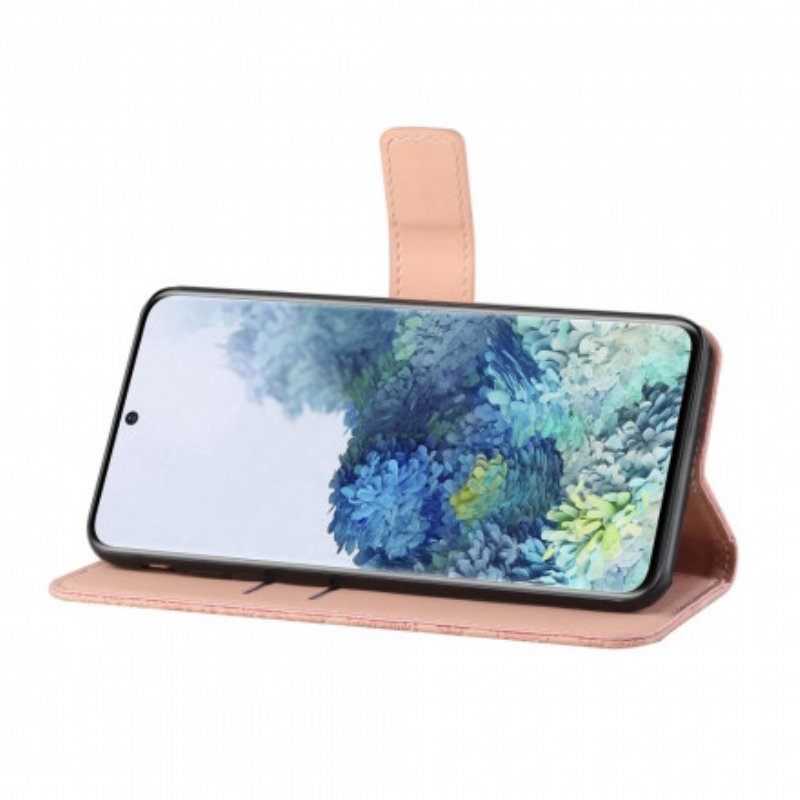 Folio-fodral Samsung Galaxy S21 Plus 5G Gobeläng Mönster